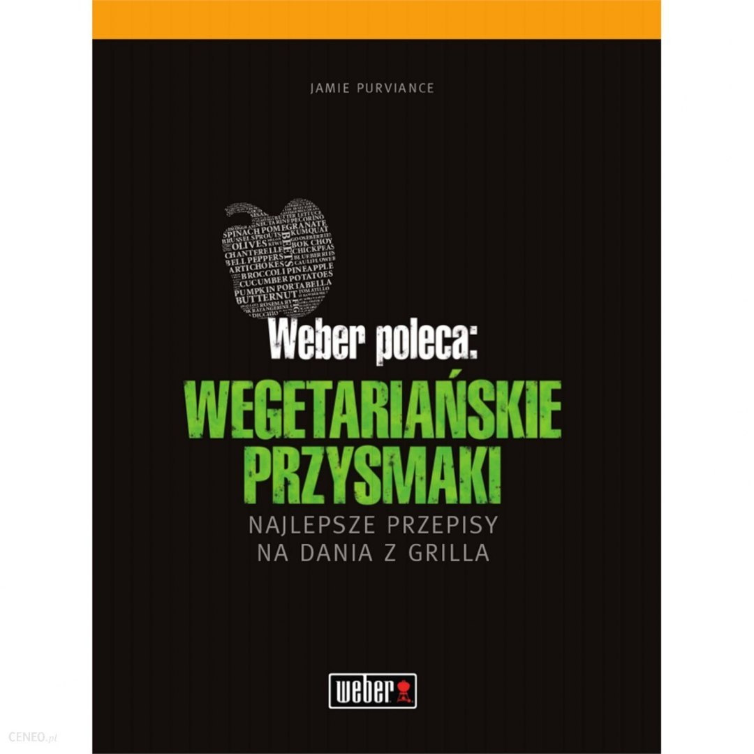 Książka Weber poleca "Dania Wegetariańskie" Grill Majster